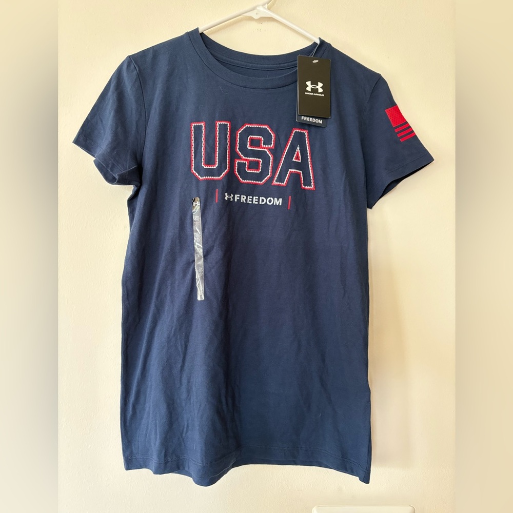 Under Armour Freedom USA Navy Tee